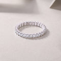 1Wish Diamond Ring Luxury Fashion Set Moissanite Silver Ring Prohibit Tk Sales