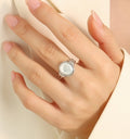 Belle Golden Seashell Ring