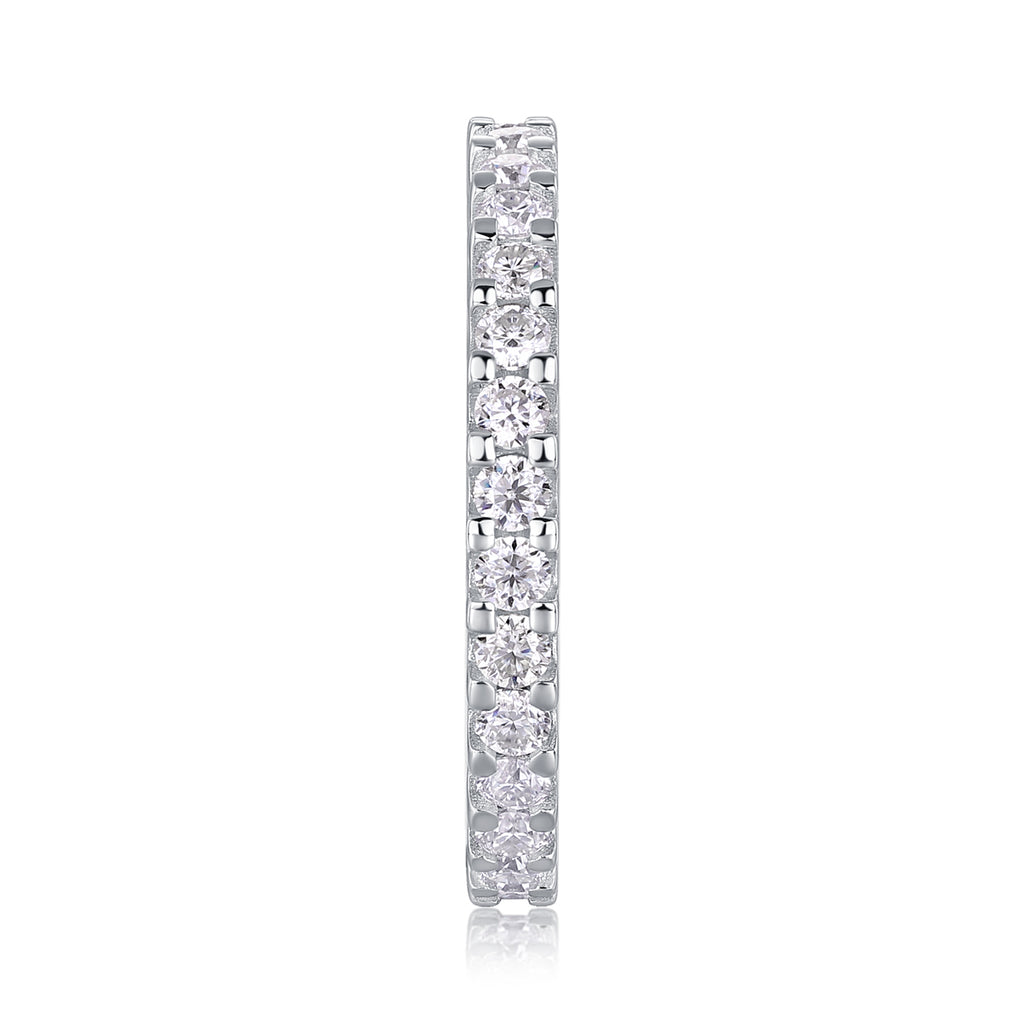 1Wish Diamond Ring Luxury Fashion Set Moissanite Silver Ring Prohibit Tk Sales