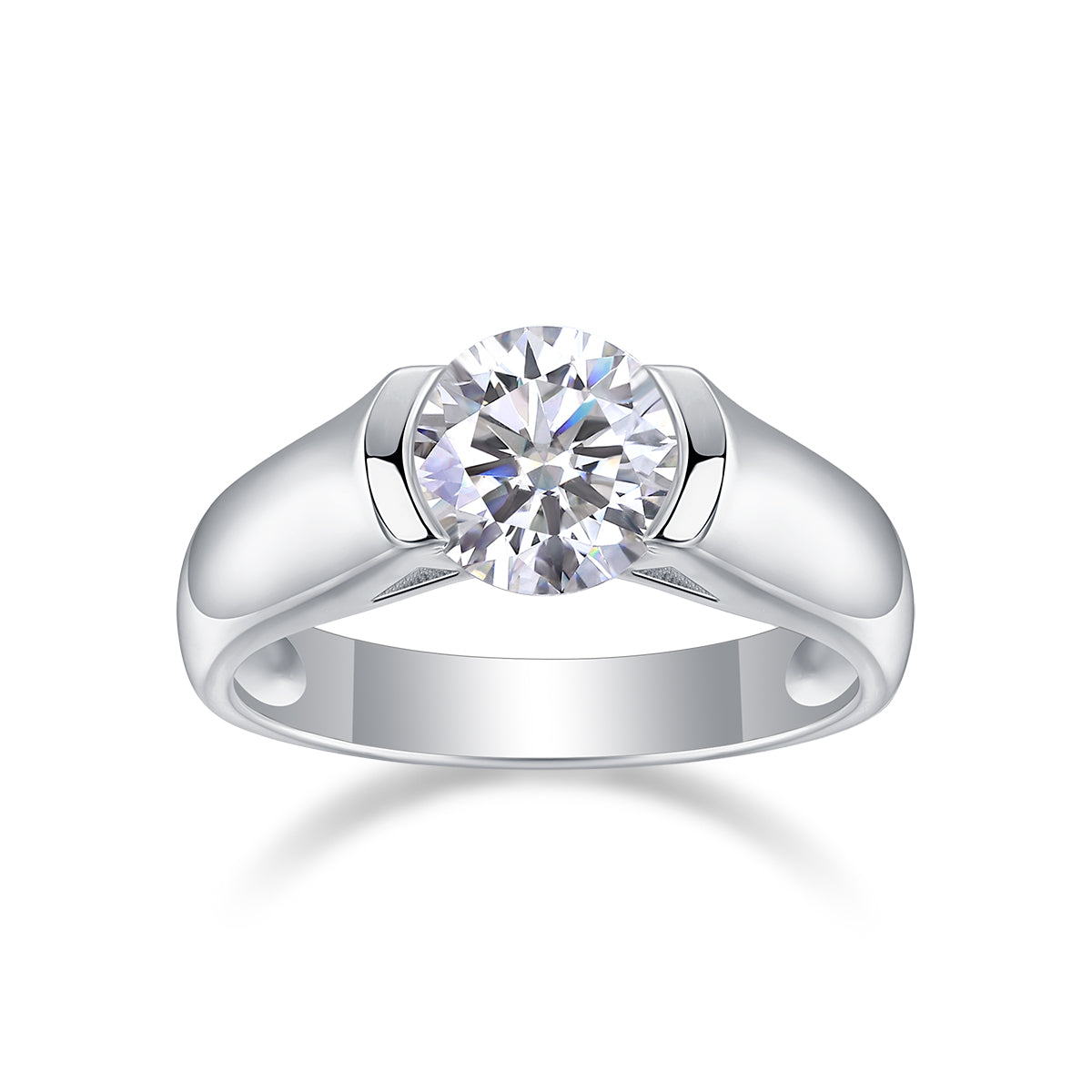 1The Love Of Your Life Diamond Ring, Wedding Ring, Luxury Fashion Set With Moissanite Silver Ring Prohibit Tk Sales